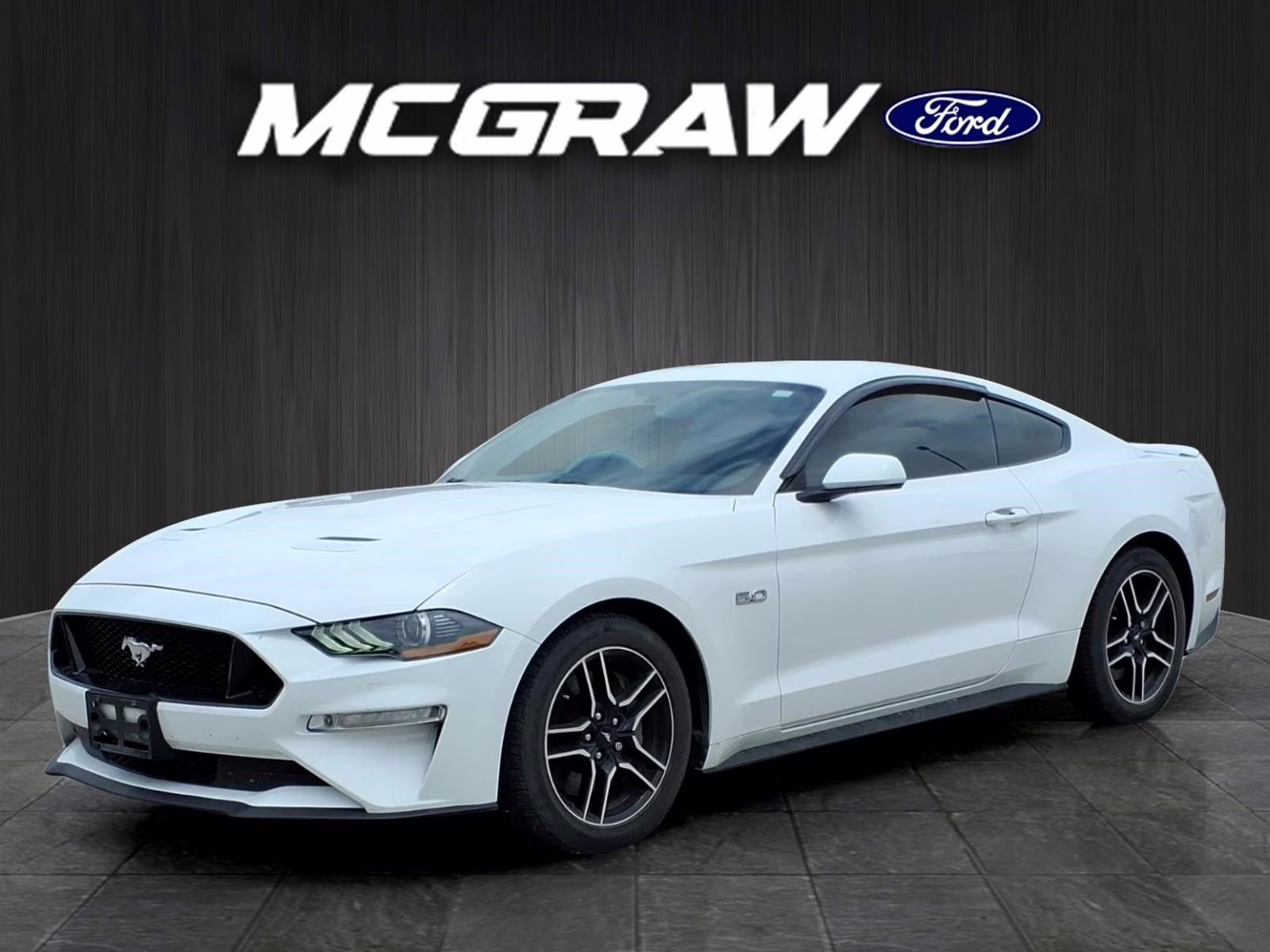 2020 Oxford White Ford Mustang GT RWD Coupe