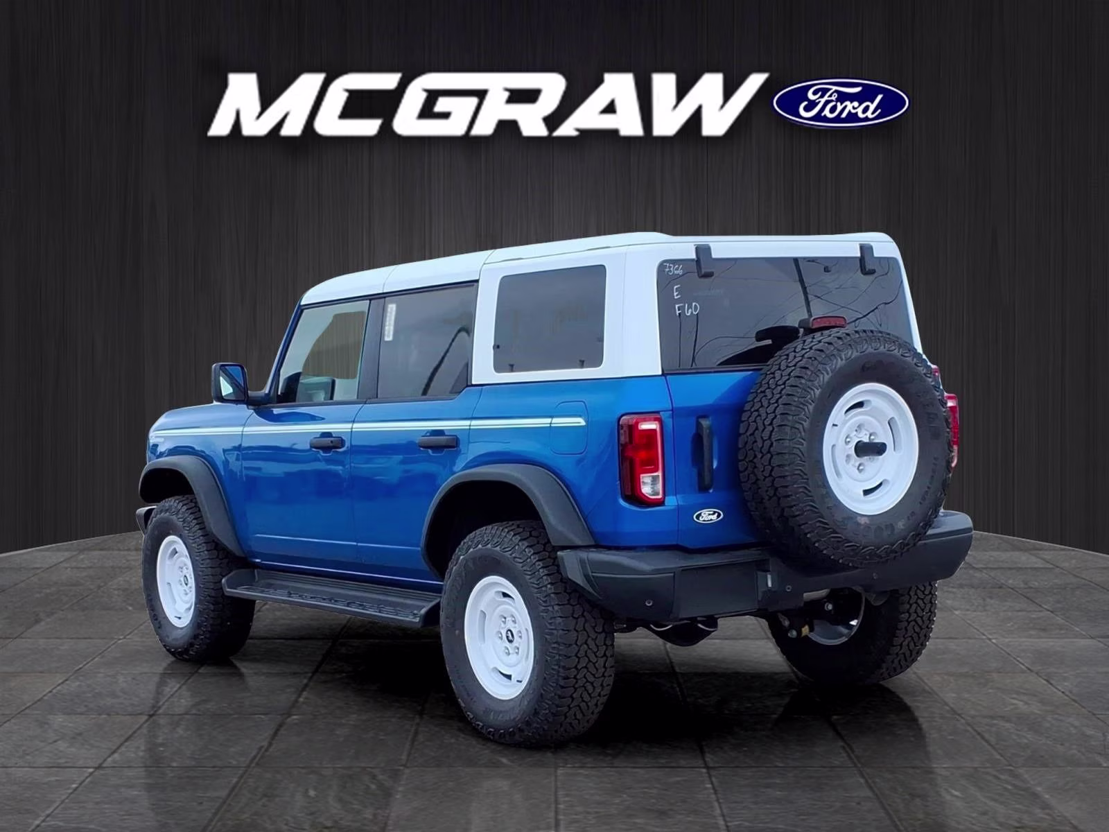 2026 Blue Ford Bronco Heritage Edition 4X4 SUV