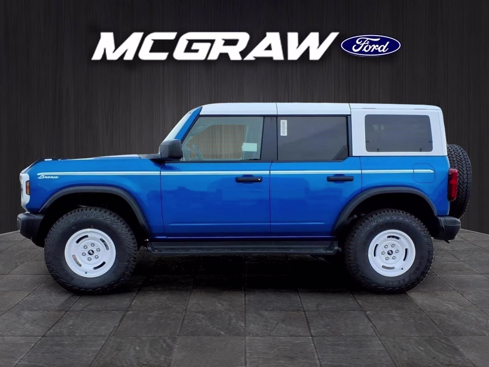 2026 Blue Ford Bronco Heritage Edition 4X4 SUV