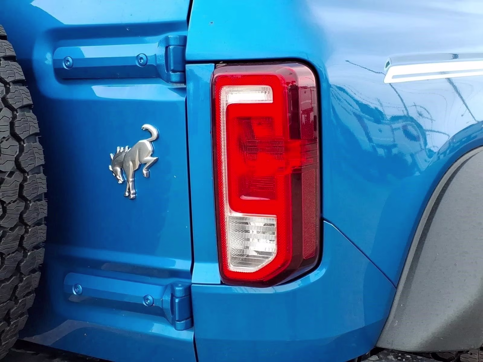 2026 Blue Ford Bronco Heritage Edition 4X4 SUV