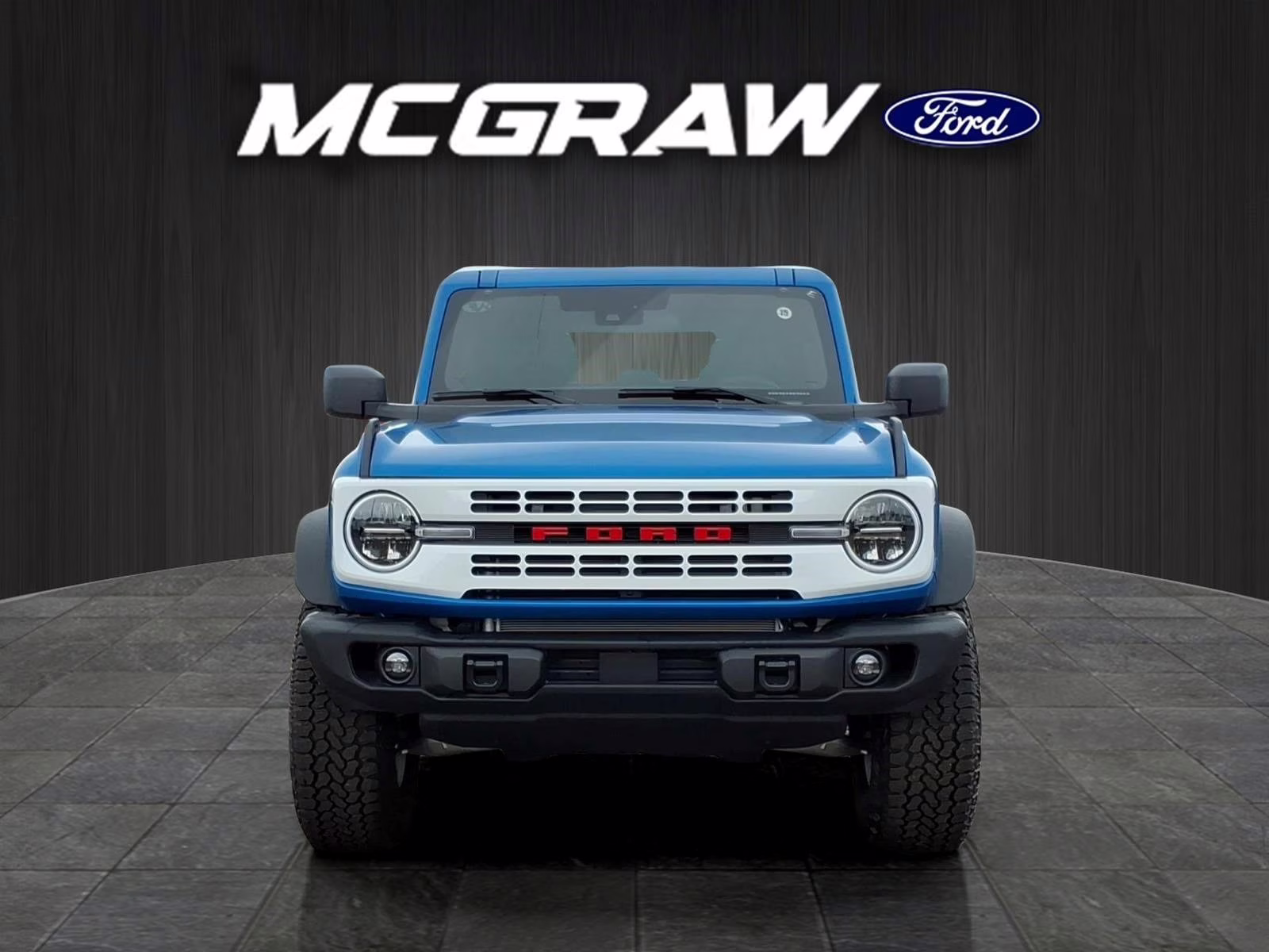 2026 Blue Ford Bronco Heritage Edition 4X4 SUV