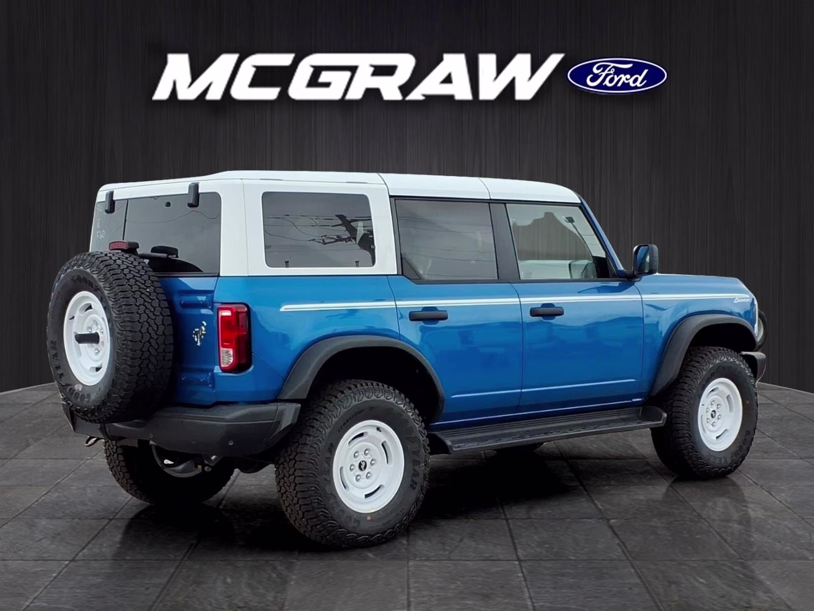 2026 Blue Ford Bronco Heritage Edition 4X4 SUV