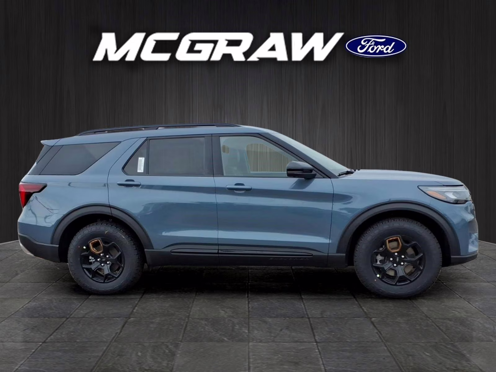 2026 Blue Ford Explorer Tremor 4X4 SUV