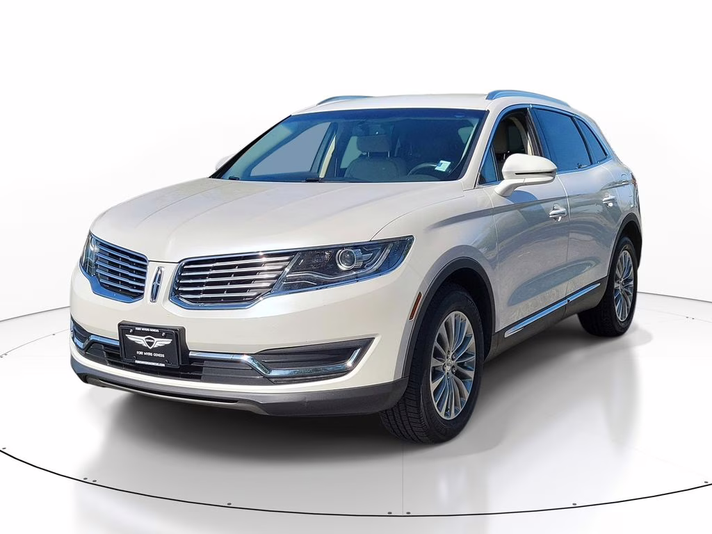 2017 WHITE PLATINUM MET TRI-COAT Lincoln MKX Select AWD SUV