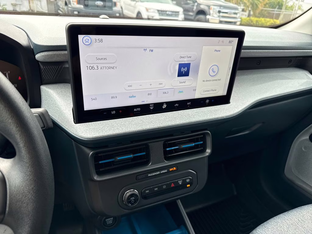 2025 Azure Gray Metallic Tri-Coat Ford Maverick XLT FWD Truck