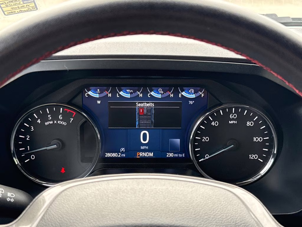 2023 Star White Metallic Tri-Coat Ford Expedition Limited Stealth Edition RWD SUV