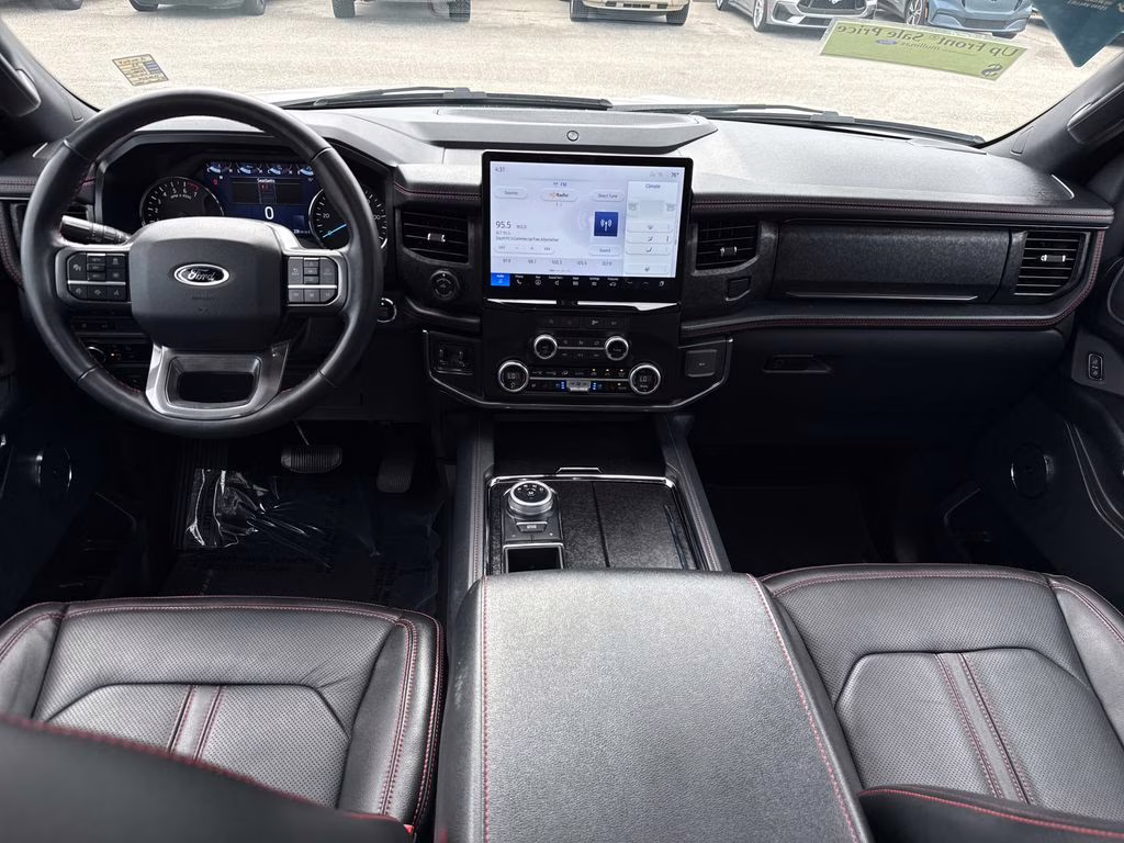 2023 Star White Metallic Tri-Coat Ford Expedition Limited Stealth Edition RWD SUV