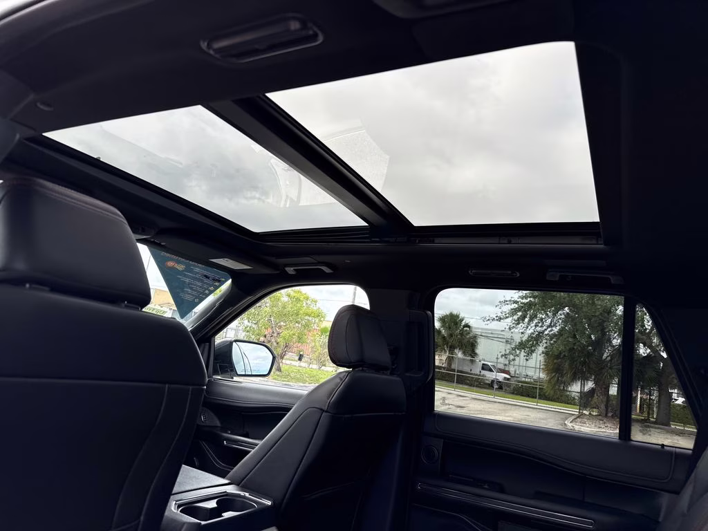 2023 Star White Metallic Tri-Coat Ford Expedition Limited Stealth Edition RWD SUV