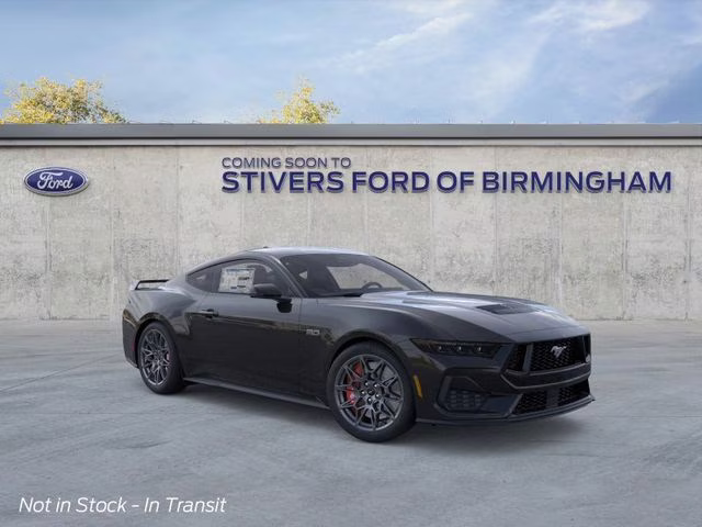 2026 Shadow Black Ford Mustang GT Premium RWD Coupe