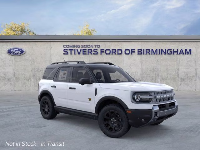 2026 Oxford White Ford Bronco Sport Badlands 4X4 SUV