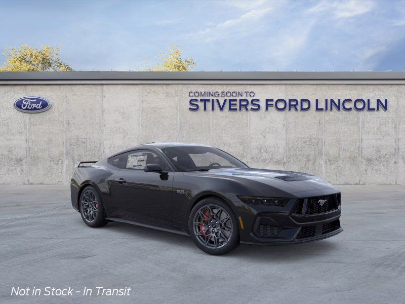 2026 Shadow Black Ford Mustang GT Premium RWD Coupe