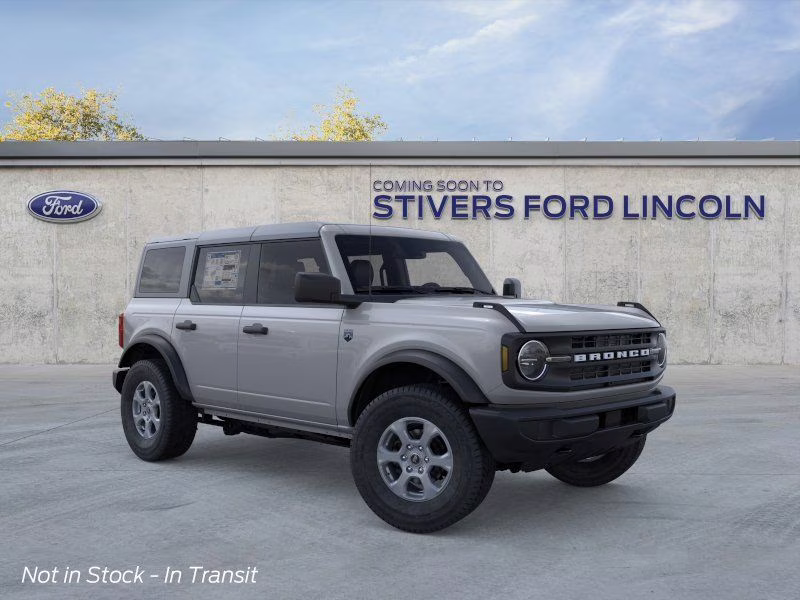 2026 Avalanche Gray Ford Bronco Big Bend 4X4 SUV