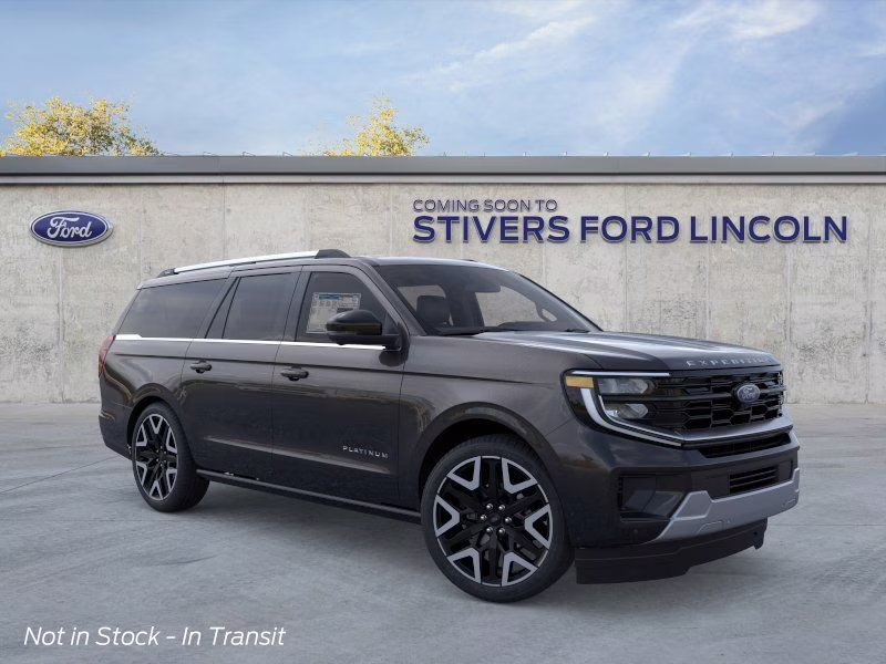 2026 Agate Black Metallic Ford Expedition Max Platinum 4X4 SUV