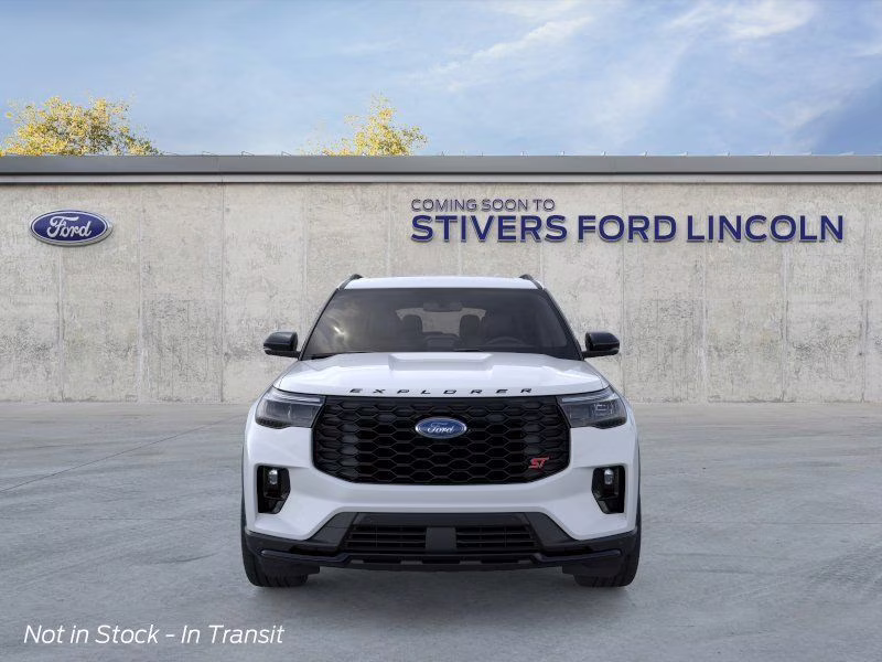 2026 Space White Metallic Ford Explorer ST 4X4 SUV