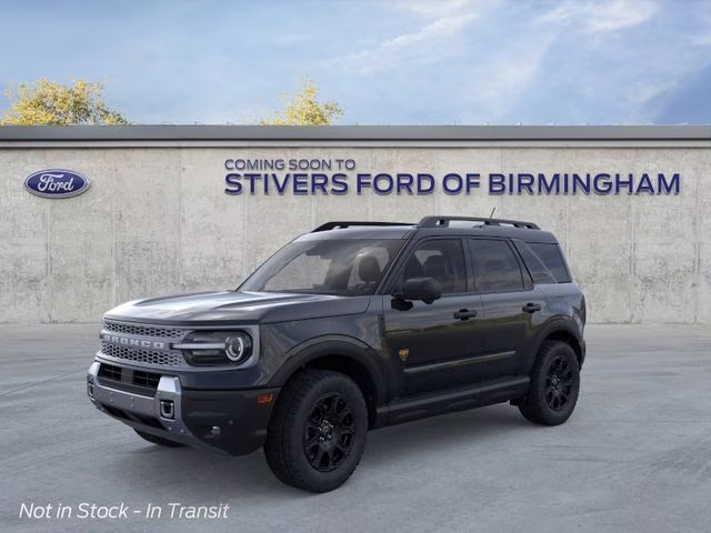 2026 Shadow Black Ford Bronco Sport Badlands 4X4 SUV