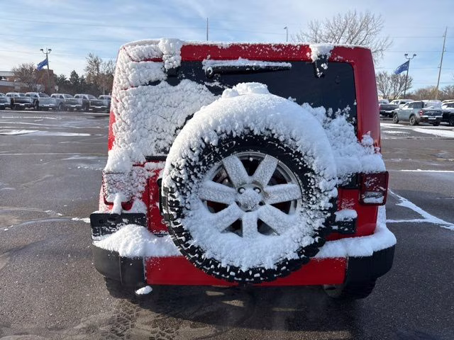 2017 Firecracker Red Clearcoat Jeep Wrangler Unlimited Sahara 4X4 SUV