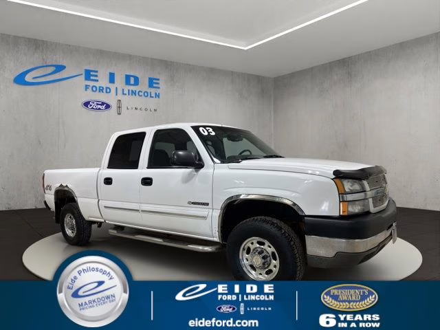 2003 Summit White Chevrolet Silverado 2500HD LS 4X4 Truck