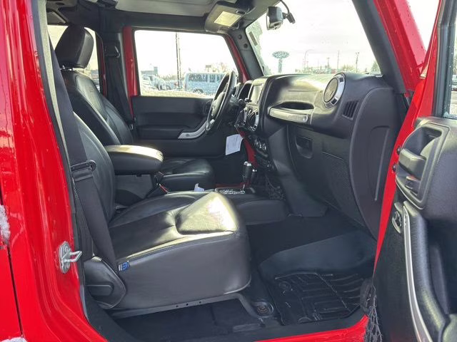 2017 Firecracker Red Clearcoat Jeep Wrangler Unlimited Sahara 4X4 SUV