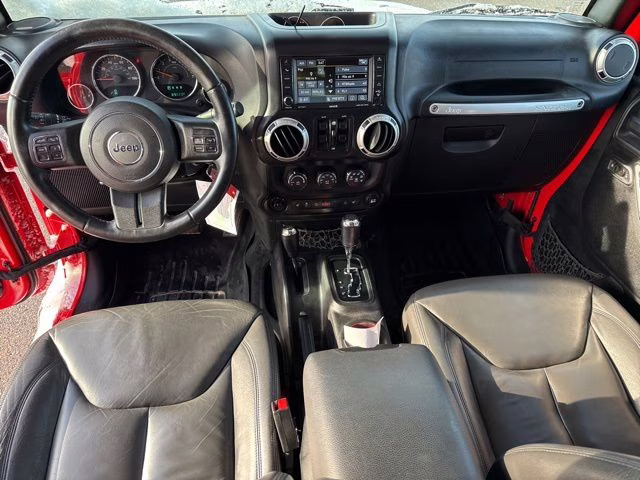 2017 Firecracker Red Clearcoat Jeep Wrangler Unlimited Sahara 4X4 SUV