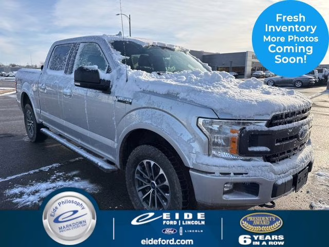 2018 Ingot Silver Metallic Ford F-150 XLT 4X4 Truck