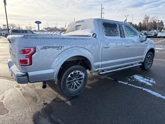 2018 Ingot Silver Metallic Ford F-150 XLT 4X4 Truck