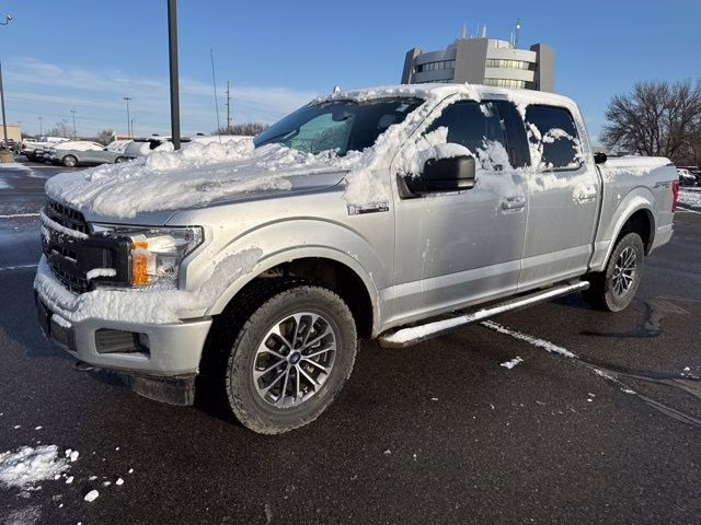 2018 Ingot Silver Metallic Ford F-150 XLT 4X4 Truck