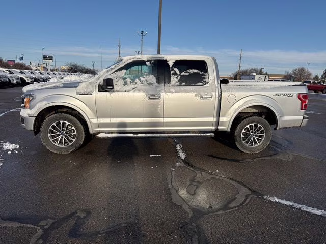 2018 Ingot Silver Metallic Ford F-150 XLT 4X4 Truck
