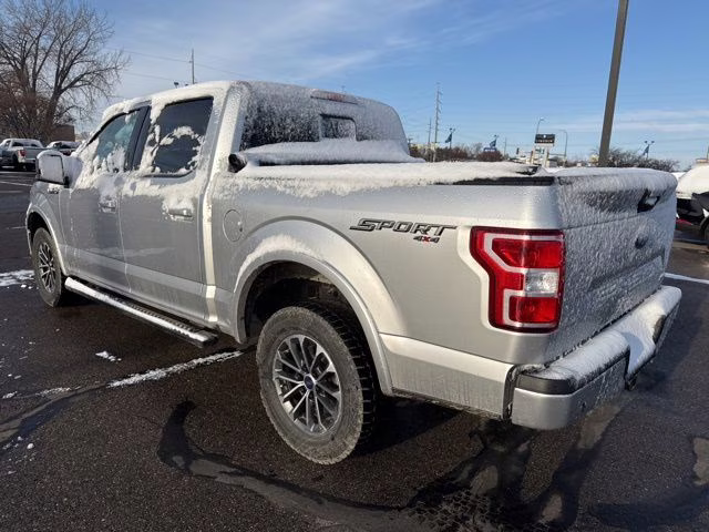 2018 Ingot Silver Metallic Ford F-150 XLT 4X4 Truck