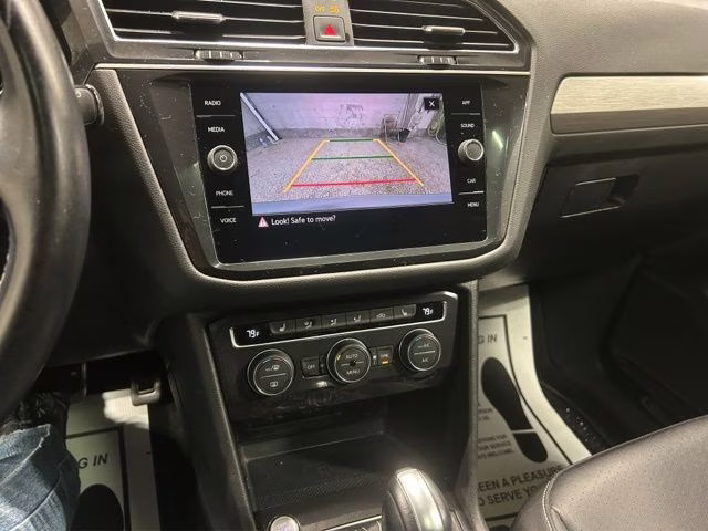 2021 Pyrite Silver Metallic Volkswagen Tiguan 2.0T SE R-Line Black AWD SUV