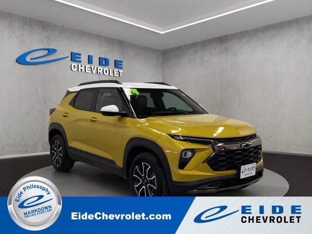 2024 Nitro Yellow Metallic Chevrolet Trailblazer ACTIV AWD SUV