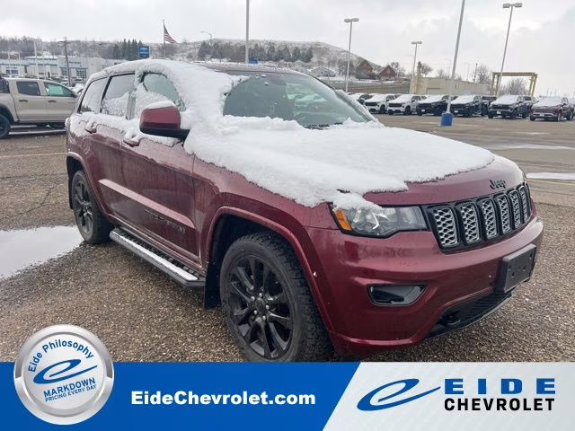 2019 Velvet Red Pearlcoat Jeep Grand Cherokee Altitude 4X4 SUV