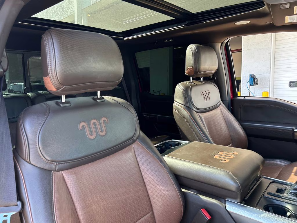 2021 Rapid Red Metallic Tinted Clearcoat Ford F-150 King Ranch 4X4 Truck