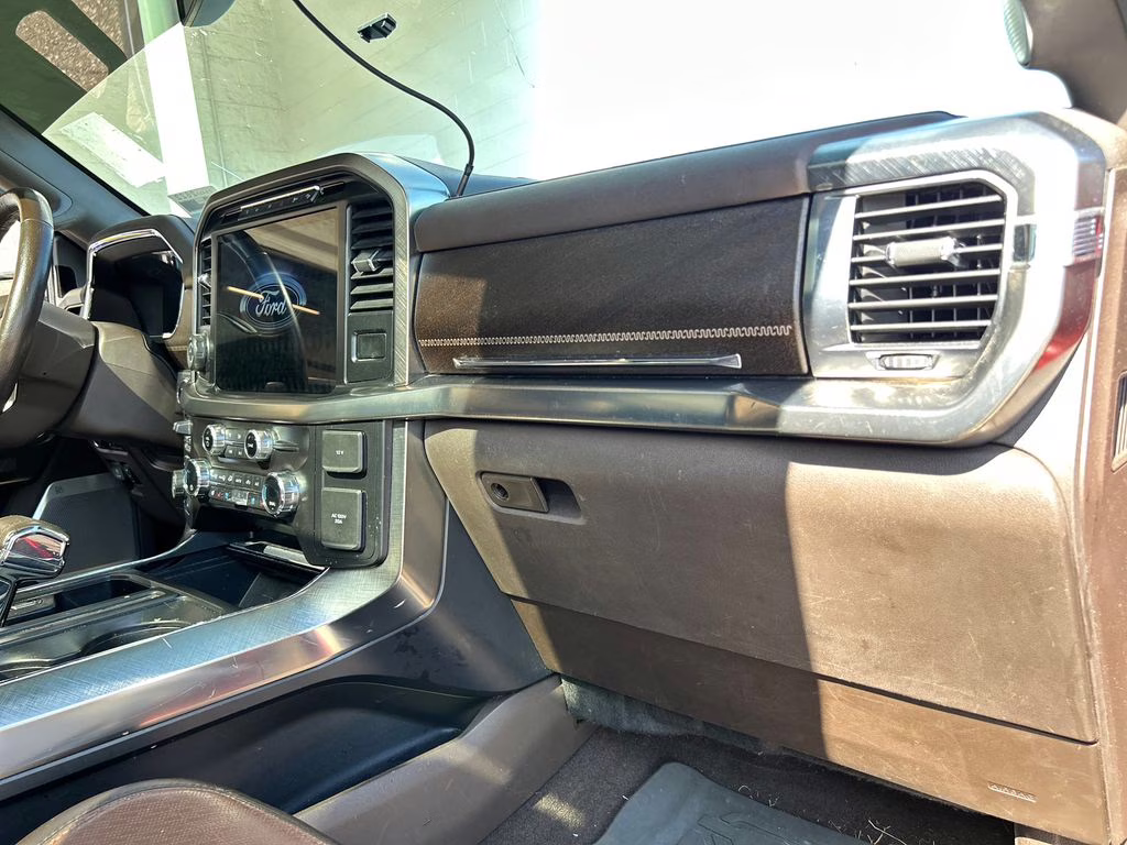 2021 Rapid Red Metallic Tinted Clearcoat Ford F-150 King Ranch 4X4 Truck