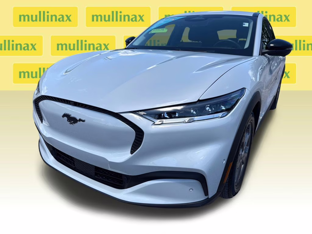 2023 Space White Metallic Ford Mustang Mach-E Select AWD SUV
