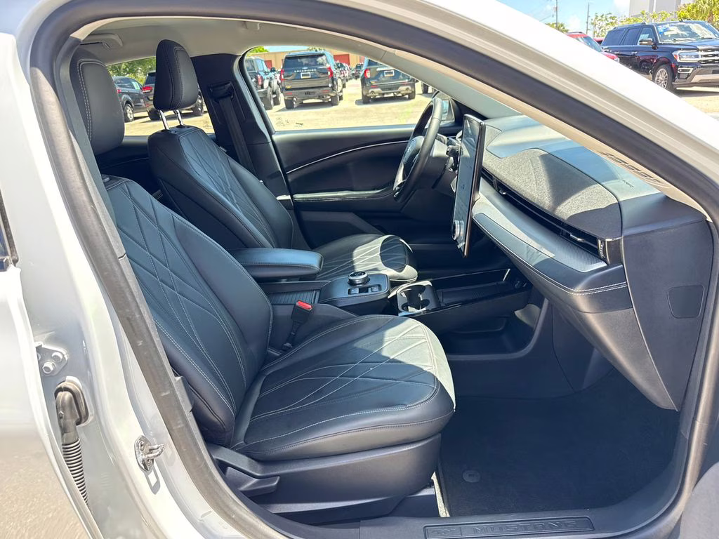 2023 Space White Metallic Ford Mustang Mach-E Select AWD SUV