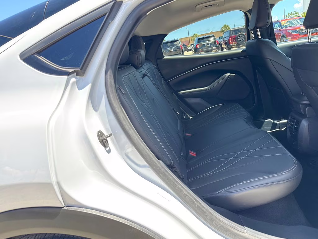 2023 Space White Metallic Ford Mustang Mach-E Select AWD SUV