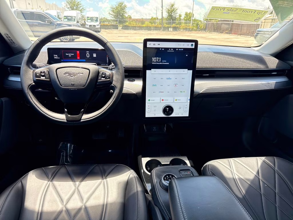 2023 Space White Metallic Ford Mustang Mach-E Select AWD SUV