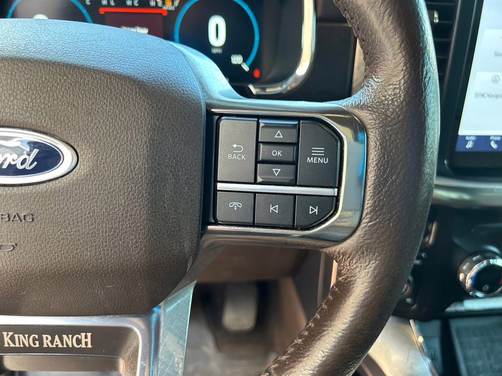 2021 Rapid Red Metallic Tinted Clearcoat Ford F-150 King Ranch 4X4 Truck