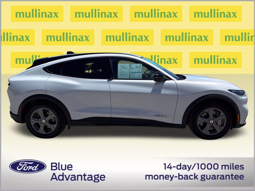 2023 Space White Metallic Ford Mustang Mach-E Select AWD SUV