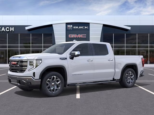 2026 Summit White GMC Sierra 1500 SLT 4X4 Truck
