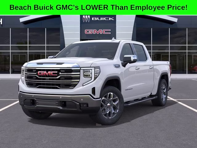 2026 Summit White GMC Sierra 1500 SLT 4X4 Truck