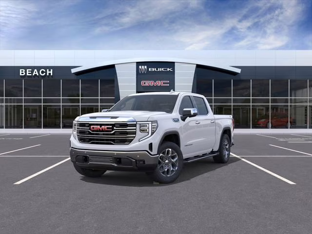 2026 Summit White GMC Sierra 1500 SLT 4X4 Truck