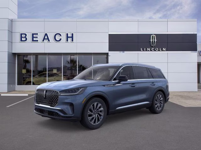 2026 Whisper Blue Metallic Clearcoat Lincoln Aviator Premiere AWD SUV