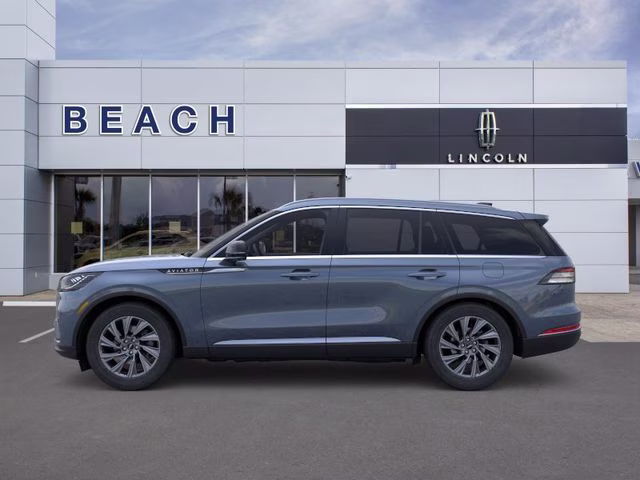 2026 Whisper Blue Metallic Clearcoat Lincoln Aviator Premiere AWD SUV