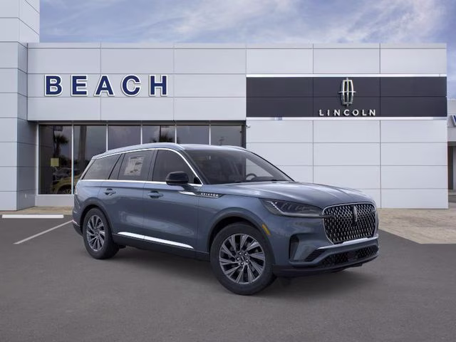 2026 Whisper Blue Metallic Clearcoat Lincoln Aviator Premiere AWD SUV