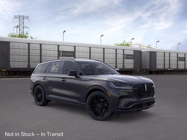 2026 Infinite Black Metallic Clearcoat Lincoln Aviator Reserve RWD SUV