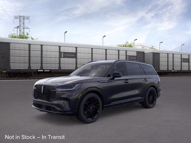2026 Infinite Black Metallic Clearcoat Lincoln Aviator Reserve RWD SUV