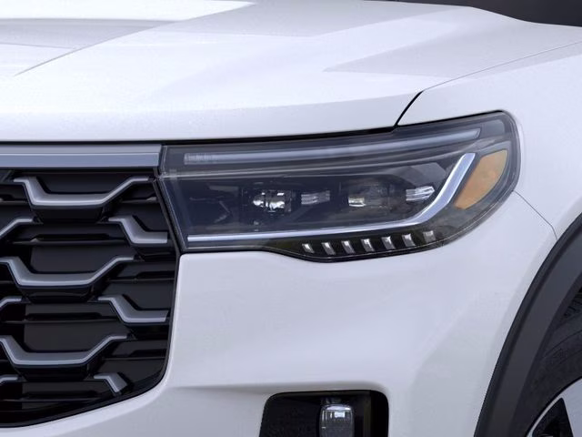 2026 Star White Metallic Tri-Coat Ford Explorer Platinum 4X4 SUV
