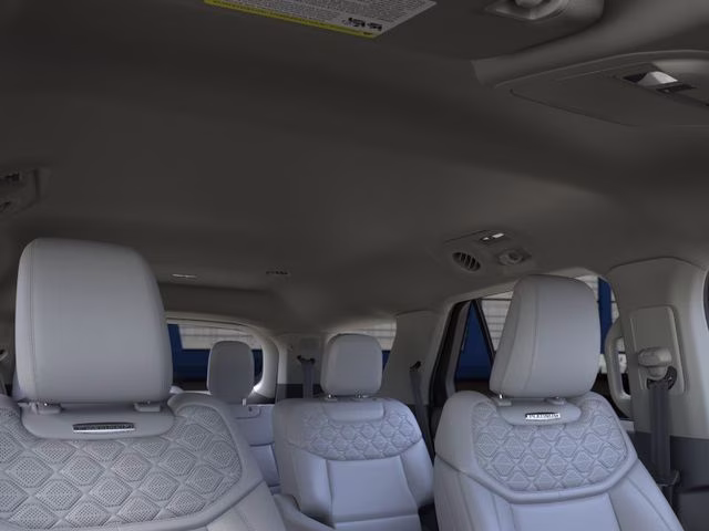 2026 Star White Metallic Tri-Coat Ford Explorer Platinum 4X4 SUV