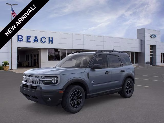 2026 Azure Gray Metallic Ford Bronco Sport Outer Banks 4X4 SUV